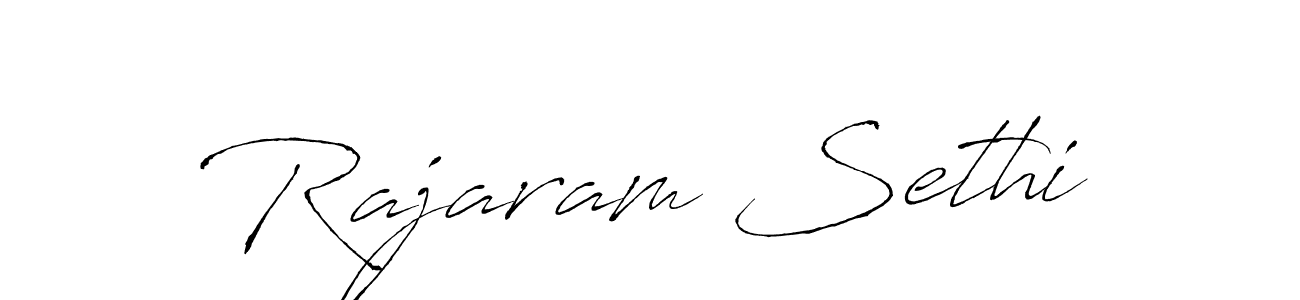 How to make Rajaram Sethi signature? Antro_Vectra is a professional autograph style. Create handwritten signature for Rajaram Sethi name. Rajaram Sethi signature style 6 images and pictures png