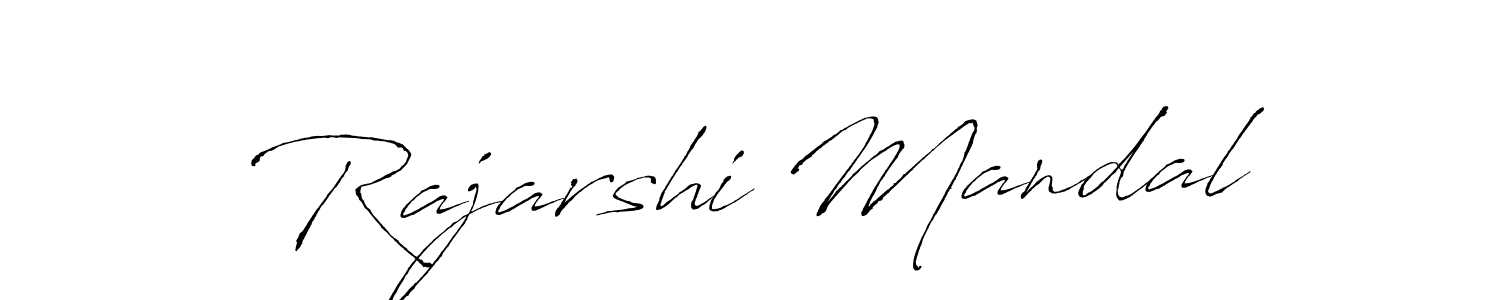 Make a beautiful signature design for name Rajarshi Mandal. With this signature (Antro_Vectra) style, you can create a handwritten signature for free. Rajarshi Mandal signature style 6 images and pictures png