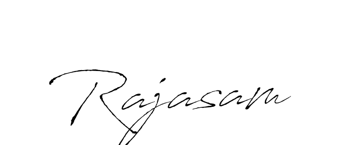 Create a beautiful signature design for name Rajasam. With this signature (Antro_Vectra) fonts, you can make a handwritten signature for free. Rajasam signature style 6 images and pictures png