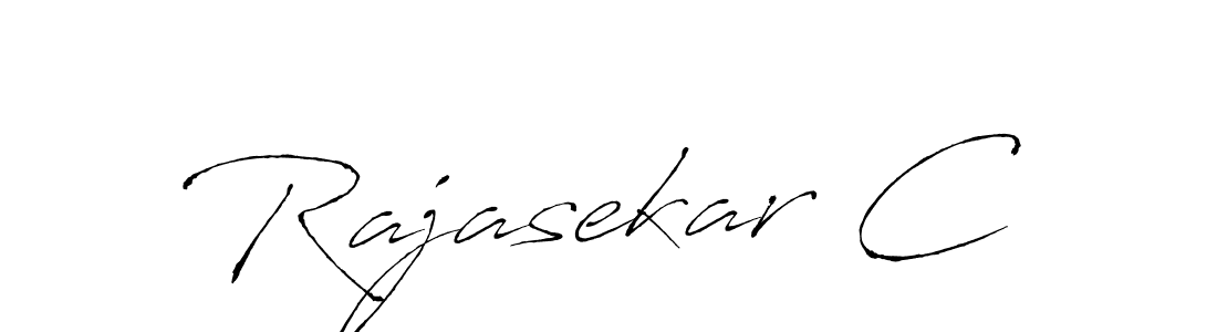 The best way (Antro_Vectra) to make a short signature is to pick only two or three words in your name. The name Rajasekar C include a total of six letters. For converting this name. Rajasekar C signature style 6 images and pictures png