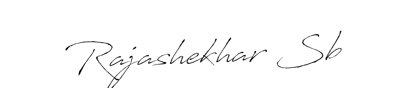 Design your own signature with our free online signature maker. With this signature software, you can create a handwritten (Antro_Vectra) signature for name Rajashekhar Sb. Rajashekhar Sb signature style 6 images and pictures png