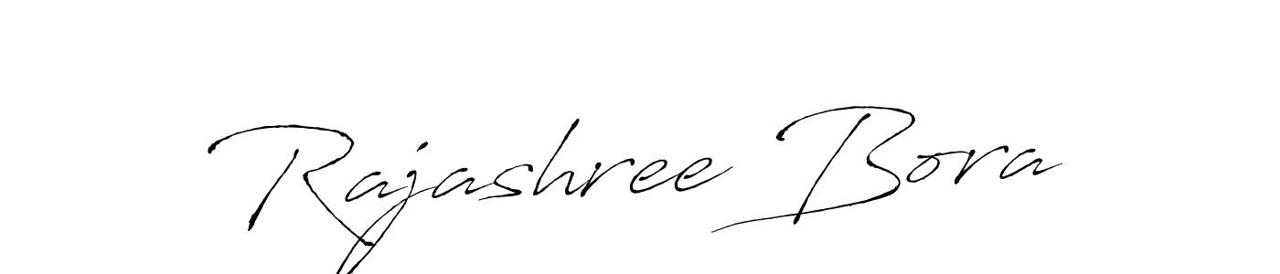 How to make Rajashree Bora name signature. Use Antro_Vectra style for creating short signs online. This is the latest handwritten sign. Rajashree Bora signature style 6 images and pictures png