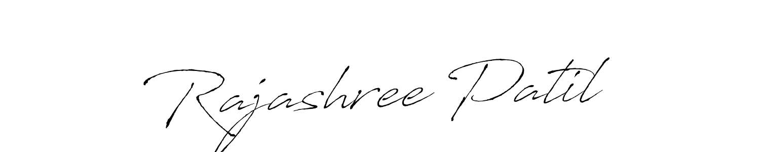 How to make Rajashree Patil signature? Antro_Vectra is a professional autograph style. Create handwritten signature for Rajashree Patil name. Rajashree Patil signature style 6 images and pictures png