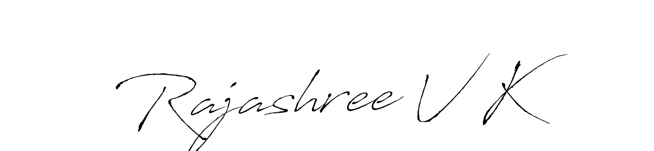 Once you've used our free online signature maker to create your best signature Antro_Vectra style, it's time to enjoy all of the benefits that Rajashree V K name signing documents. Rajashree V K signature style 6 images and pictures png