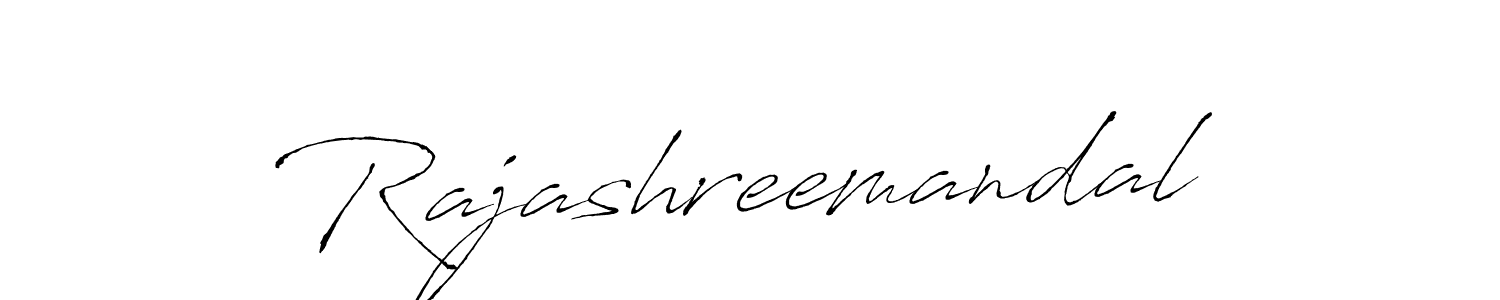 The best way (Antro_Vectra) to make a short signature is to pick only two or three words in your name. The name Rajashreemandal include a total of six letters. For converting this name. Rajashreemandal signature style 6 images and pictures png