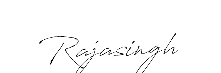 Make a beautiful signature design for name Rajasingh. With this signature (Antro_Vectra) style, you can create a handwritten signature for free. Rajasingh signature style 6 images and pictures png