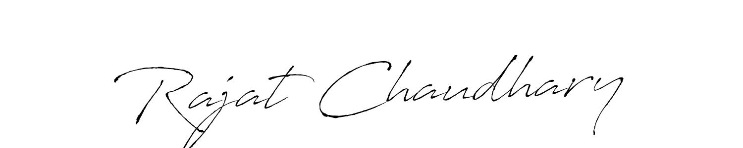 Use a signature maker to create a handwritten signature online. With this signature software, you can design (Antro_Vectra) your own signature for name Rajat Chaudhary. Rajat Chaudhary signature style 6 images and pictures png