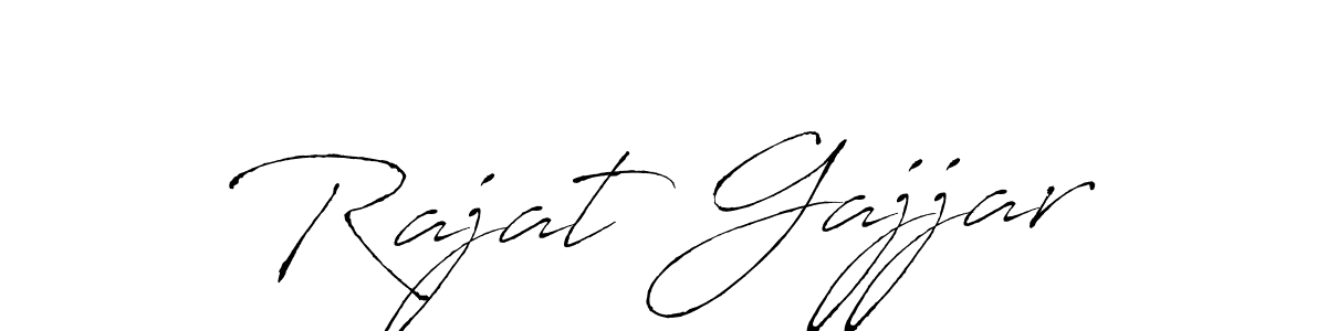 Antro_Vectra is a professional signature style that is perfect for those who want to add a touch of class to their signature. It is also a great choice for those who want to make their signature more unique. Get Rajat Gajjar name to fancy signature for free. Rajat Gajjar signature style 6 images and pictures png