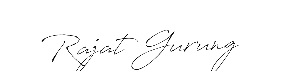 if you are searching for the best signature style for your name Rajat Gurung. so please give up your signature search. here we have designed multiple signature styles  using Antro_Vectra. Rajat Gurung signature style 6 images and pictures png