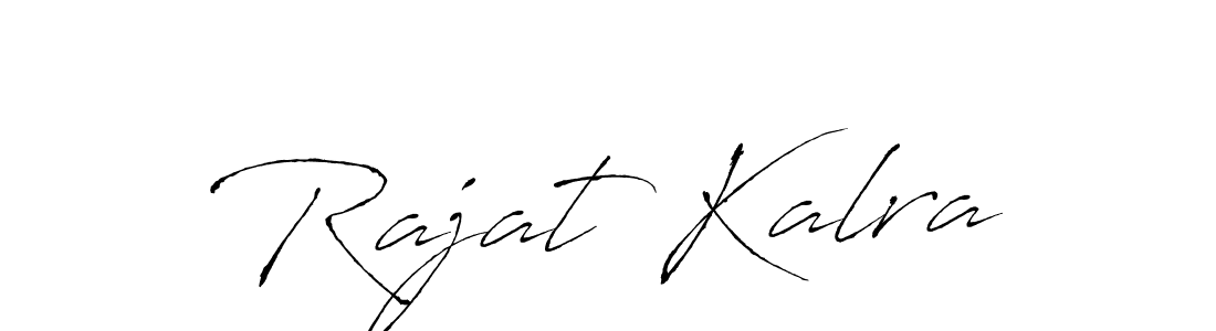 Antro_Vectra is a professional signature style that is perfect for those who want to add a touch of class to their signature. It is also a great choice for those who want to make their signature more unique. Get Rajat Kalra name to fancy signature for free. Rajat Kalra signature style 6 images and pictures png