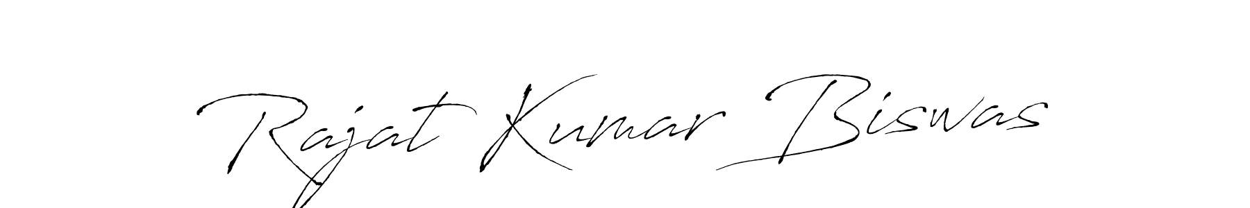 Make a beautiful signature design for name Rajat Kumar Biswas. With this signature (Antro_Vectra) style, you can create a handwritten signature for free. Rajat Kumar Biswas signature style 6 images and pictures png