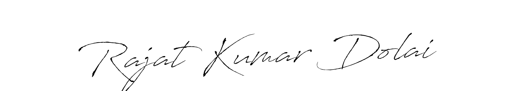 Use a signature maker to create a handwritten signature online. With this signature software, you can design (Antro_Vectra) your own signature for name Rajat Kumar Dolai. Rajat Kumar Dolai signature style 6 images and pictures png