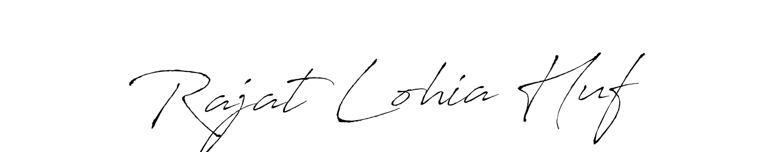 It looks lik you need a new signature style for name Rajat Lohia Huf. Design unique handwritten (Antro_Vectra) signature with our free signature maker in just a few clicks. Rajat Lohia Huf signature style 6 images and pictures png