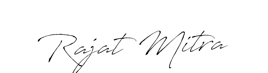 Make a beautiful signature design for name Rajat Mitra. With this signature (Antro_Vectra) style, you can create a handwritten signature for free. Rajat Mitra signature style 6 images and pictures png
