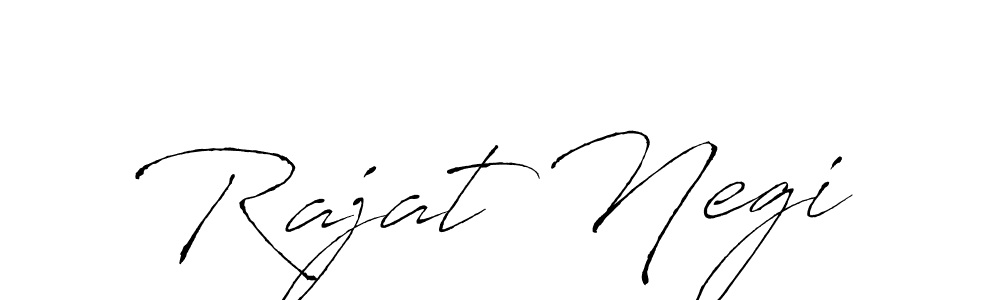 Rajat Negi stylish signature style. Best Handwritten Sign (Antro_Vectra) for my name. Handwritten Signature Collection Ideas for my name Rajat Negi. Rajat Negi signature style 6 images and pictures png