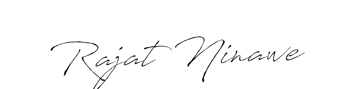 Also we have Rajat Ninawe name is the best signature style. Create professional handwritten signature collection using Antro_Vectra autograph style. Rajat Ninawe signature style 6 images and pictures png