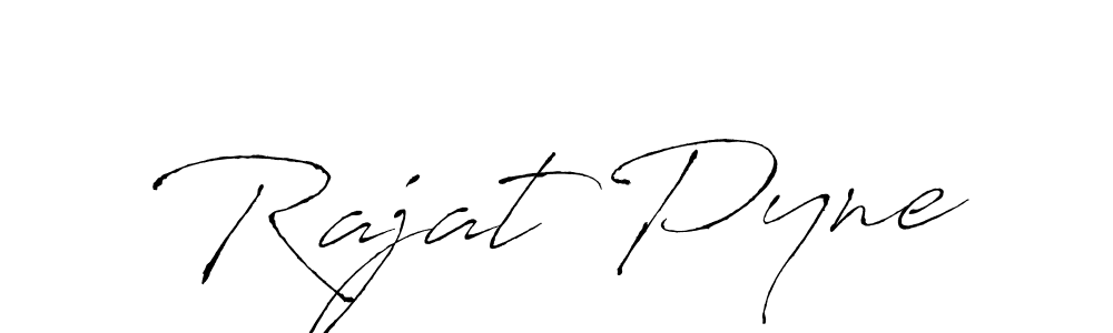 Also You can easily find your signature by using the search form. We will create Rajat Pyne name handwritten signature images for you free of cost using Antro_Vectra sign style. Rajat Pyne signature style 6 images and pictures png