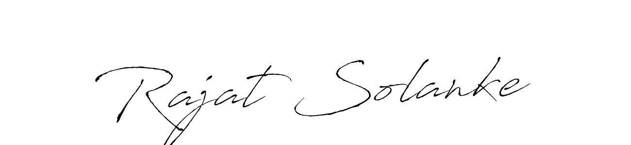 The best way (Antro_Vectra) to make a short signature is to pick only two or three words in your name. The name Rajat Solanke include a total of six letters. For converting this name. Rajat Solanke signature style 6 images and pictures png