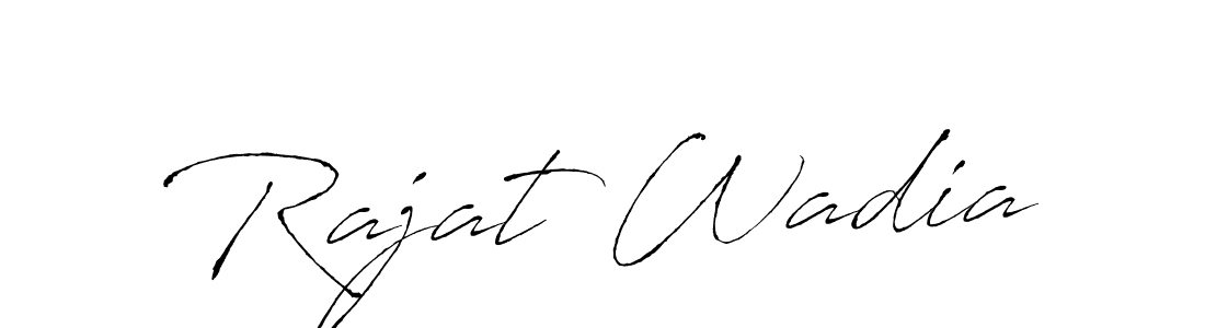 Make a short Rajat Wadia signature style. Manage your documents anywhere anytime using Antro_Vectra. Create and add eSignatures, submit forms, share and send files easily. Rajat Wadia signature style 6 images and pictures png
