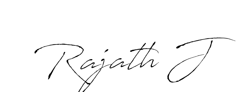 Also You can easily find your signature by using the search form. We will create Rajath J name handwritten signature images for you free of cost using Antro_Vectra sign style. Rajath J signature style 6 images and pictures png