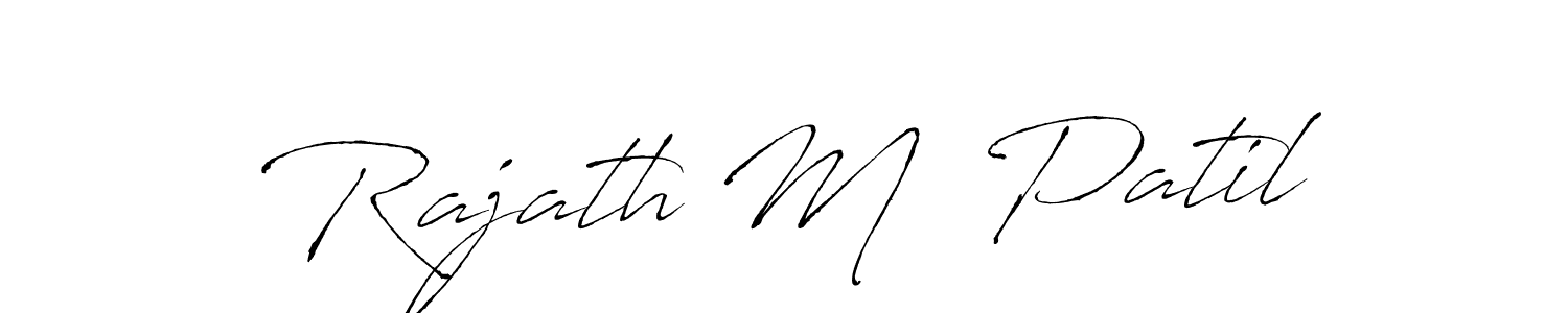 Once you've used our free online signature maker to create your best signature Antro_Vectra style, it's time to enjoy all of the benefits that Rajath M  Patil name signing documents. Rajath M  Patil signature style 6 images and pictures png