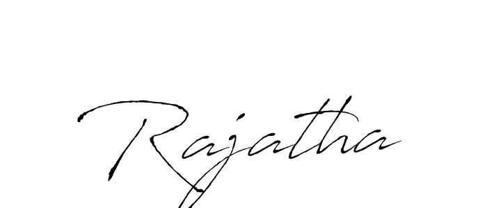 Design your own signature with our free online signature maker. With this signature software, you can create a handwritten (Antro_Vectra) signature for name Rajatha. Rajatha signature style 6 images and pictures png