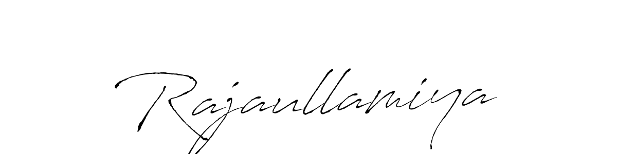 How to make Rajaullamiya signature? Antro_Vectra is a professional autograph style. Create handwritten signature for Rajaullamiya name. Rajaullamiya signature style 6 images and pictures png