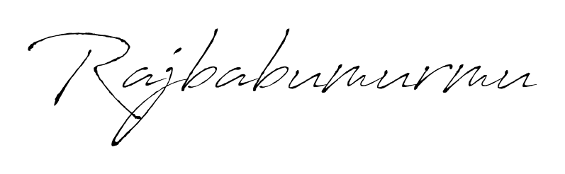 Design your own signature with our free online signature maker. With this signature software, you can create a handwritten (Antro_Vectra) signature for name Rajbabumurmu. Rajbabumurmu signature style 6 images and pictures png