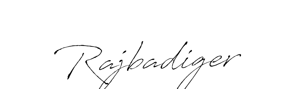 Rajbadiger stylish signature style. Best Handwritten Sign (Antro_Vectra) for my name. Handwritten Signature Collection Ideas for my name Rajbadiger. Rajbadiger signature style 6 images and pictures png