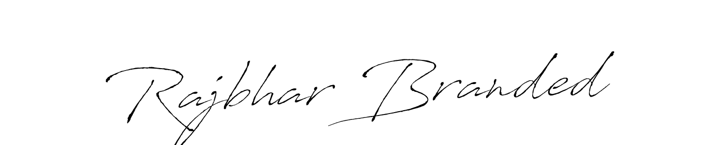 Design your own signature with our free online signature maker. With this signature software, you can create a handwritten (Antro_Vectra) signature for name Rajbhar Branded. Rajbhar Branded signature style 6 images and pictures png