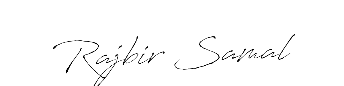 Rajbir Samal stylish signature style. Best Handwritten Sign (Antro_Vectra) for my name. Handwritten Signature Collection Ideas for my name Rajbir Samal. Rajbir Samal signature style 6 images and pictures png