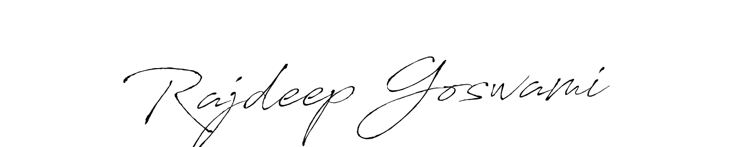 Rajdeep Goswami stylish signature style. Best Handwritten Sign (Antro_Vectra) for my name. Handwritten Signature Collection Ideas for my name Rajdeep Goswami. Rajdeep Goswami signature style 6 images and pictures png