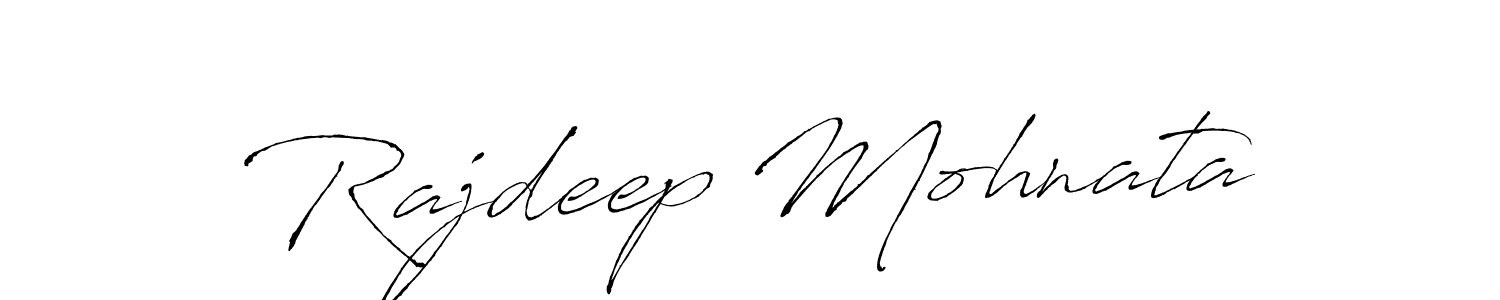 Make a short Rajdeep Mohnata signature style. Manage your documents anywhere anytime using Antro_Vectra. Create and add eSignatures, submit forms, share and send files easily. Rajdeep Mohnata signature style 6 images and pictures png