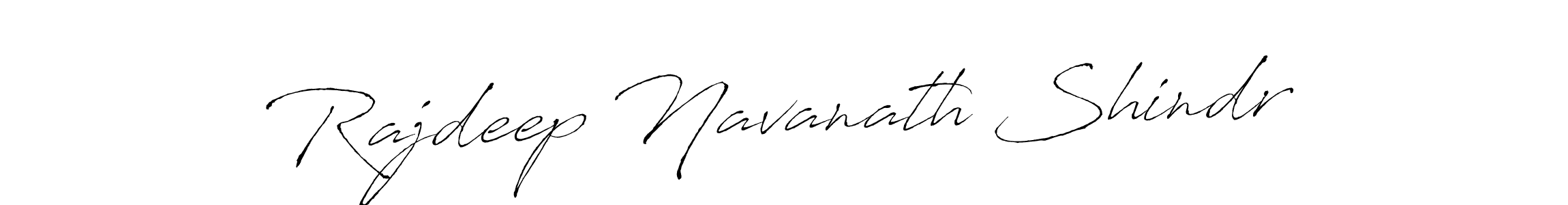 Make a beautiful signature design for name Rajdeep Navanath Shindr. With this signature (Antro_Vectra) style, you can create a handwritten signature for free. Rajdeep Navanath Shindr signature style 6 images and pictures png