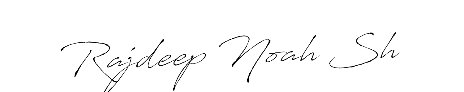 Antro_Vectra is a professional signature style that is perfect for those who want to add a touch of class to their signature. It is also a great choice for those who want to make their signature more unique. Get Rajdeep Noah Sh name to fancy signature for free. Rajdeep Noah Sh signature style 6 images and pictures png