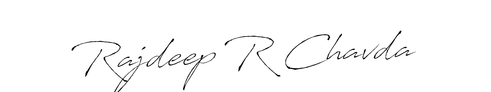Design your own signature with our free online signature maker. With this signature software, you can create a handwritten (Antro_Vectra) signature for name Rajdeep R Chavda. Rajdeep R Chavda signature style 6 images and pictures png