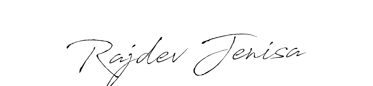 Create a beautiful signature design for name Rajdev Jenisa. With this signature (Antro_Vectra) fonts, you can make a handwritten signature for free. Rajdev Jenisa signature style 6 images and pictures png