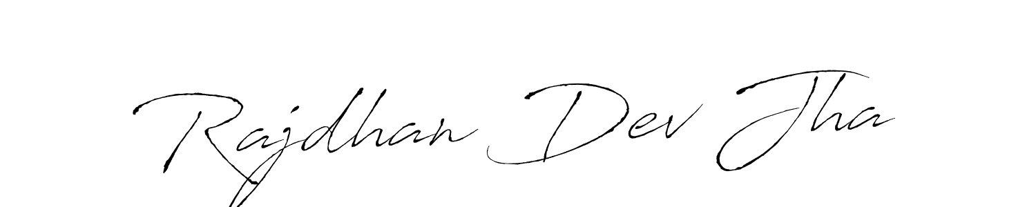 The best way (Antro_Vectra) to make a short signature is to pick only two or three words in your name. The name Rajdhan Dev Jha include a total of six letters. For converting this name. Rajdhan Dev Jha signature style 6 images and pictures png