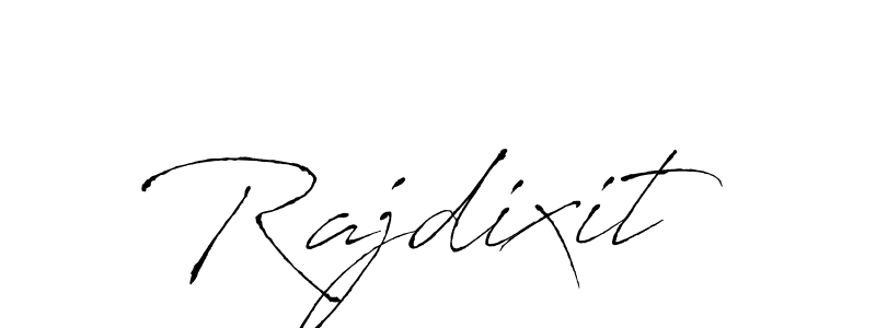 Create a beautiful signature design for name Rajdixit. With this signature (Antro_Vectra) fonts, you can make a handwritten signature for free. Rajdixit signature style 6 images and pictures png