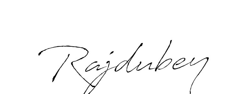 Antro_Vectra is a professional signature style that is perfect for those who want to add a touch of class to their signature. It is also a great choice for those who want to make their signature more unique. Get Rajdubey name to fancy signature for free. Rajdubey signature style 6 images and pictures png
