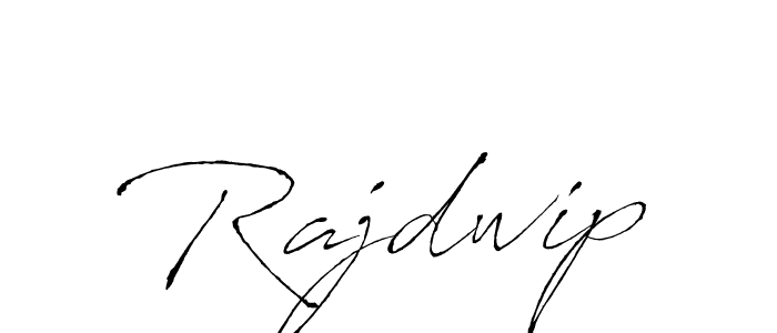 How to make Rajdwip signature? Antro_Vectra is a professional autograph style. Create handwritten signature for Rajdwip name. Rajdwip signature style 6 images and pictures png