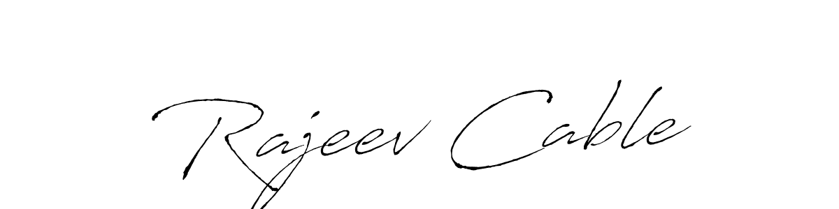 It looks lik you need a new signature style for name Rajeev Cable. Design unique handwritten (Antro_Vectra) signature with our free signature maker in just a few clicks. Rajeev Cable signature style 6 images and pictures png