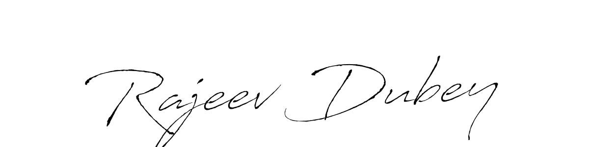 Rajeev Dubey stylish signature style. Best Handwritten Sign (Antro_Vectra) for my name. Handwritten Signature Collection Ideas for my name Rajeev Dubey. Rajeev Dubey signature style 6 images and pictures png