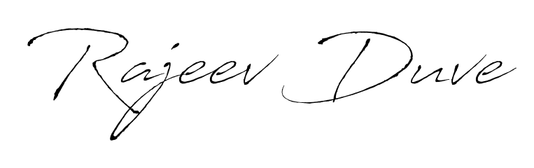 The Antro_Vectra font gives name Rajeev Duve a signature that looks effortless yet distinguished. Download high-res PNG instantly. Rajeev Duve signature style 6 images and pictures png