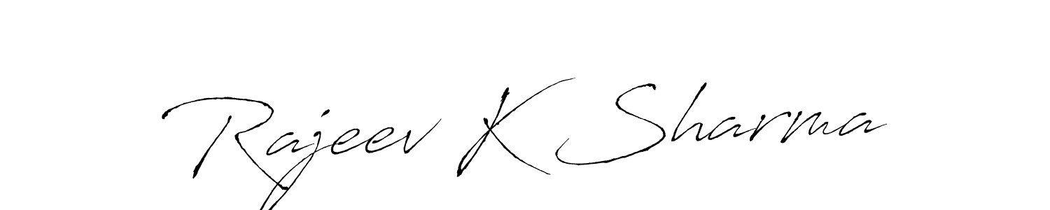Make a beautiful signature design for name Rajeev K Sharma. Use this online signature maker to create a handwritten signature for free. Rajeev K Sharma signature style 6 images and pictures png