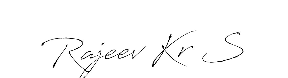 Similarly Antro_Vectra is the best handwritten signature design. Signature creator online .You can use it as an online autograph creator for name Rajeev Kr S. Rajeev Kr S signature style 6 images and pictures png