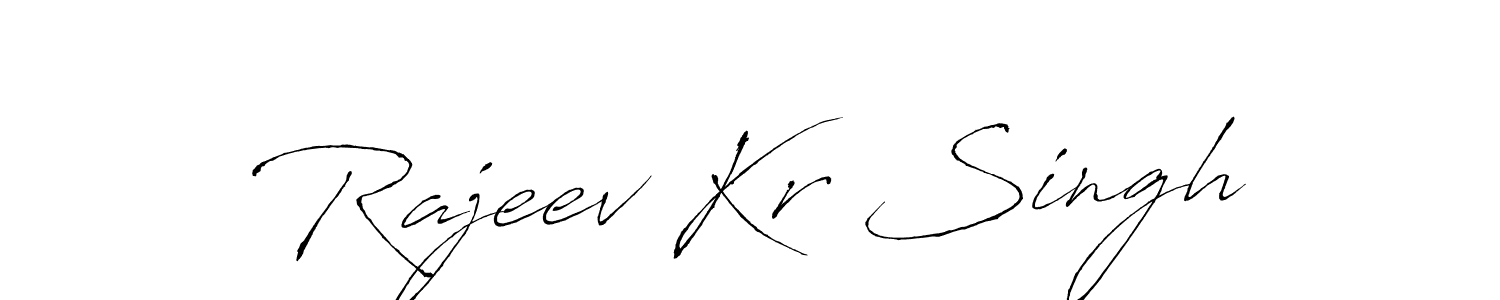 It looks lik you need a new signature style for name Rajeev Kr Singh. Design unique handwritten (Antro_Vectra) signature with our free signature maker in just a few clicks. Rajeev Kr Singh signature style 6 images and pictures png