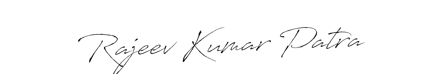 The best way (Antro_Vectra) to make a short signature is to pick only two or three words in your name. The name Rajeev Kumar Patra include a total of six letters. For converting this name. Rajeev Kumar Patra signature style 6 images and pictures png