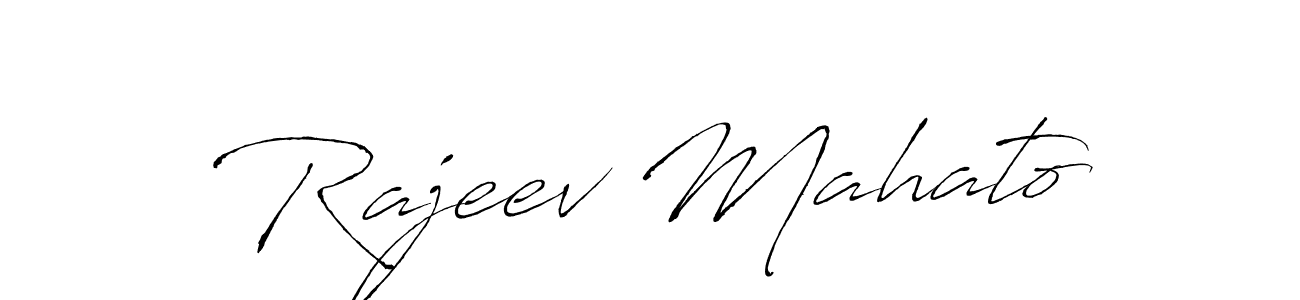 Use a signature maker to create a handwritten signature online. With this signature software, you can design (Antro_Vectra) your own signature for name Rajeev Mahato. Rajeev Mahato signature style 6 images and pictures png