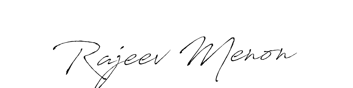 You should practise on your own different ways (Antro_Vectra) to write your name (Rajeev Menon) in signature. don't let someone else do it for you. Rajeev Menon signature style 6 images and pictures png